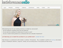 Tablet Screenshot of katiebrennancello.com